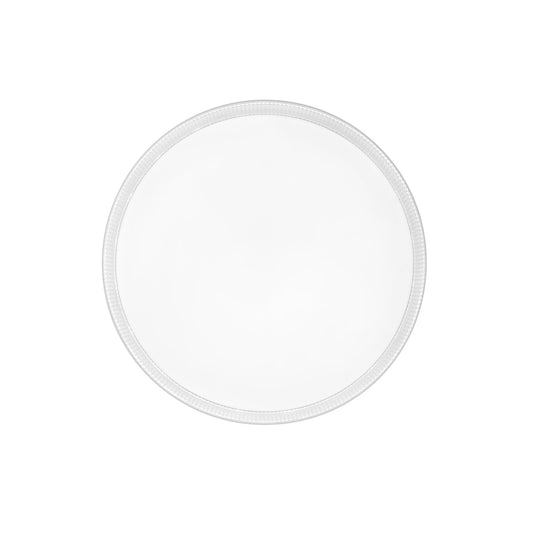 Plafoniera LED KAOS bianca con bordo diamantato - CCT 50 cm. Ø