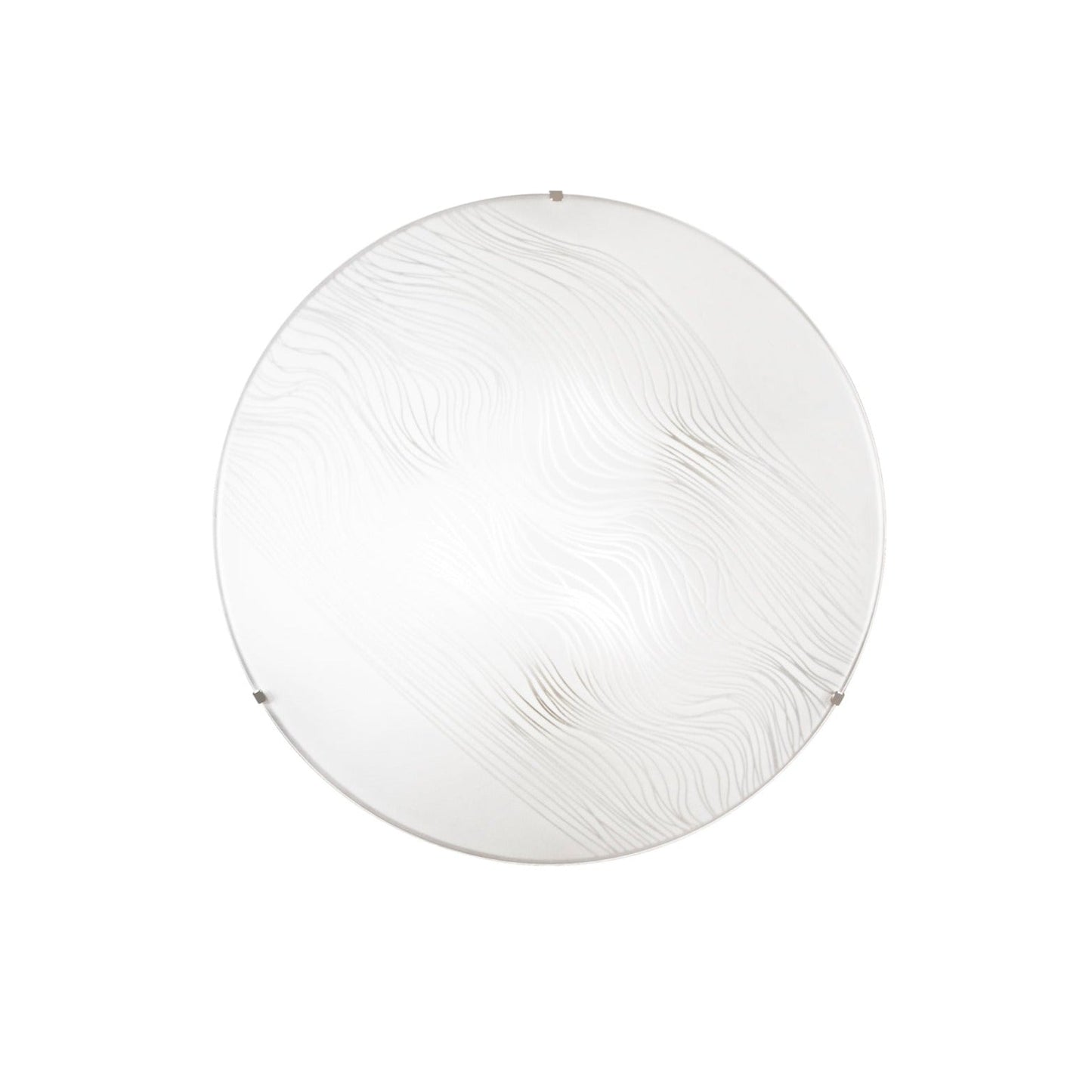 Plafoniera KARDIO in vetro satinato 50 cm. Ø