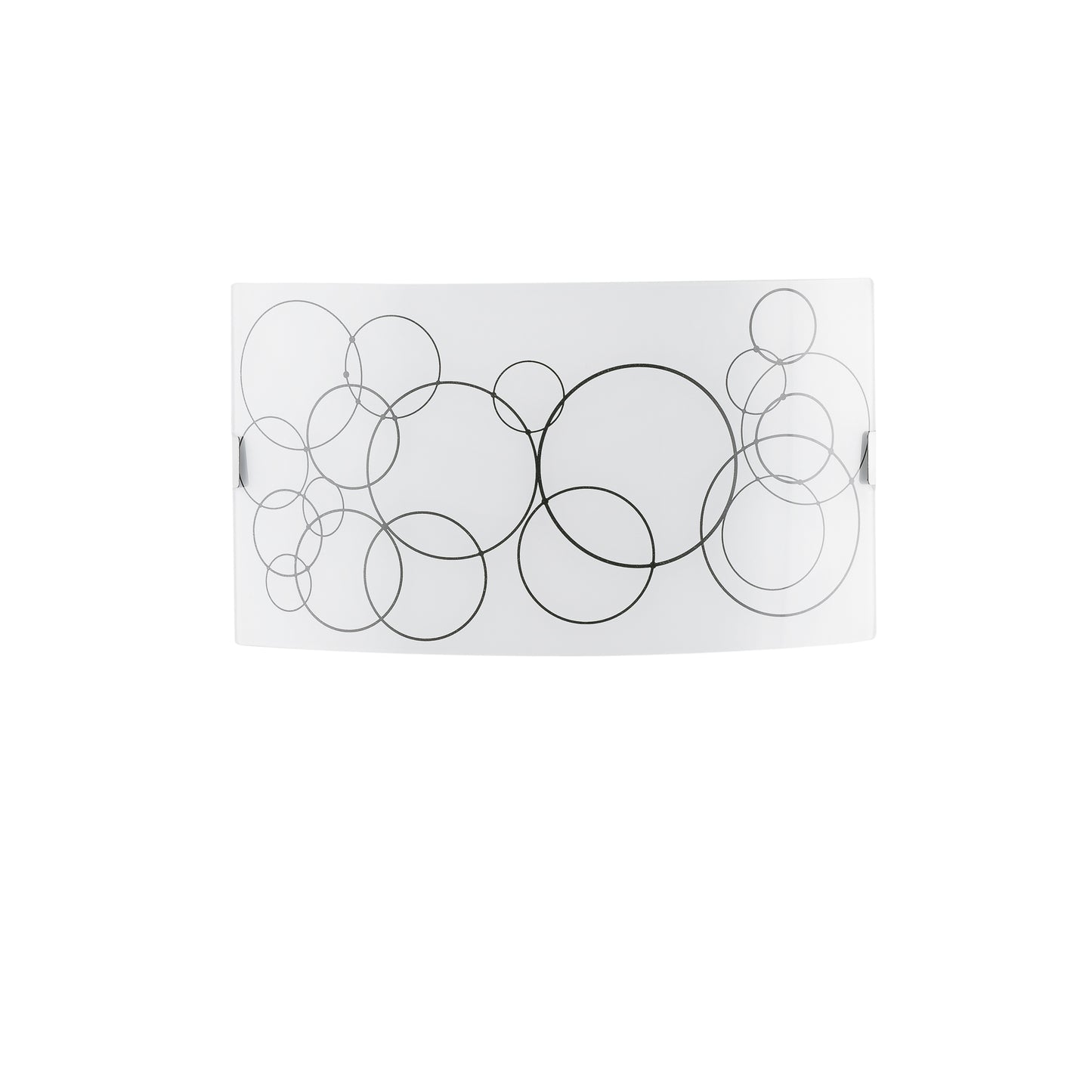Applique KARMA in vetro bianco