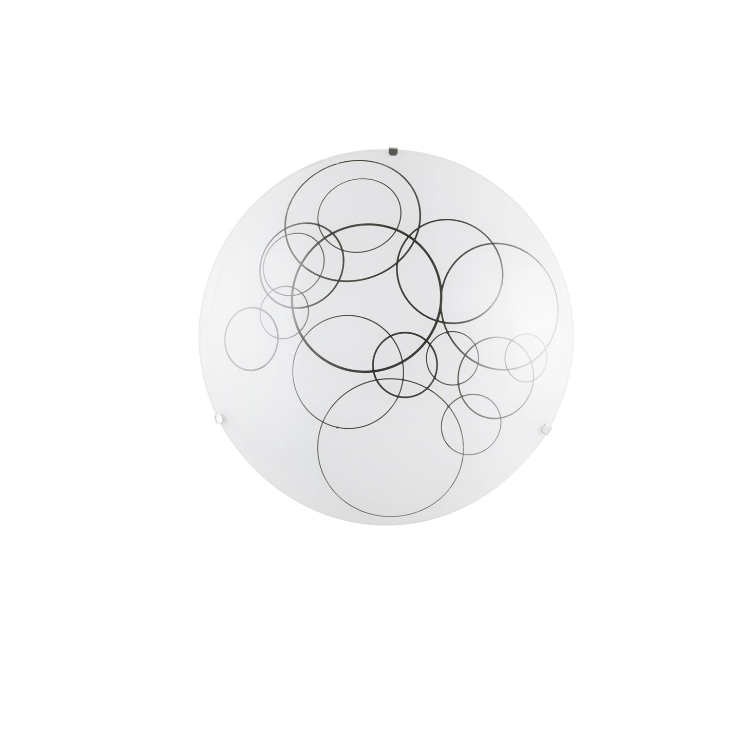 Plafoniera KARMA in vetro bianco 40 cm. Ø