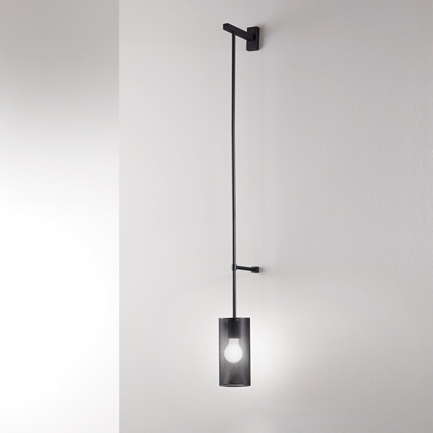 Applique KING in metallo nero