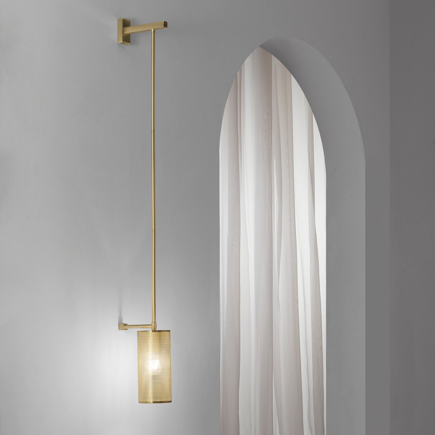 Applique KING in metallo oro