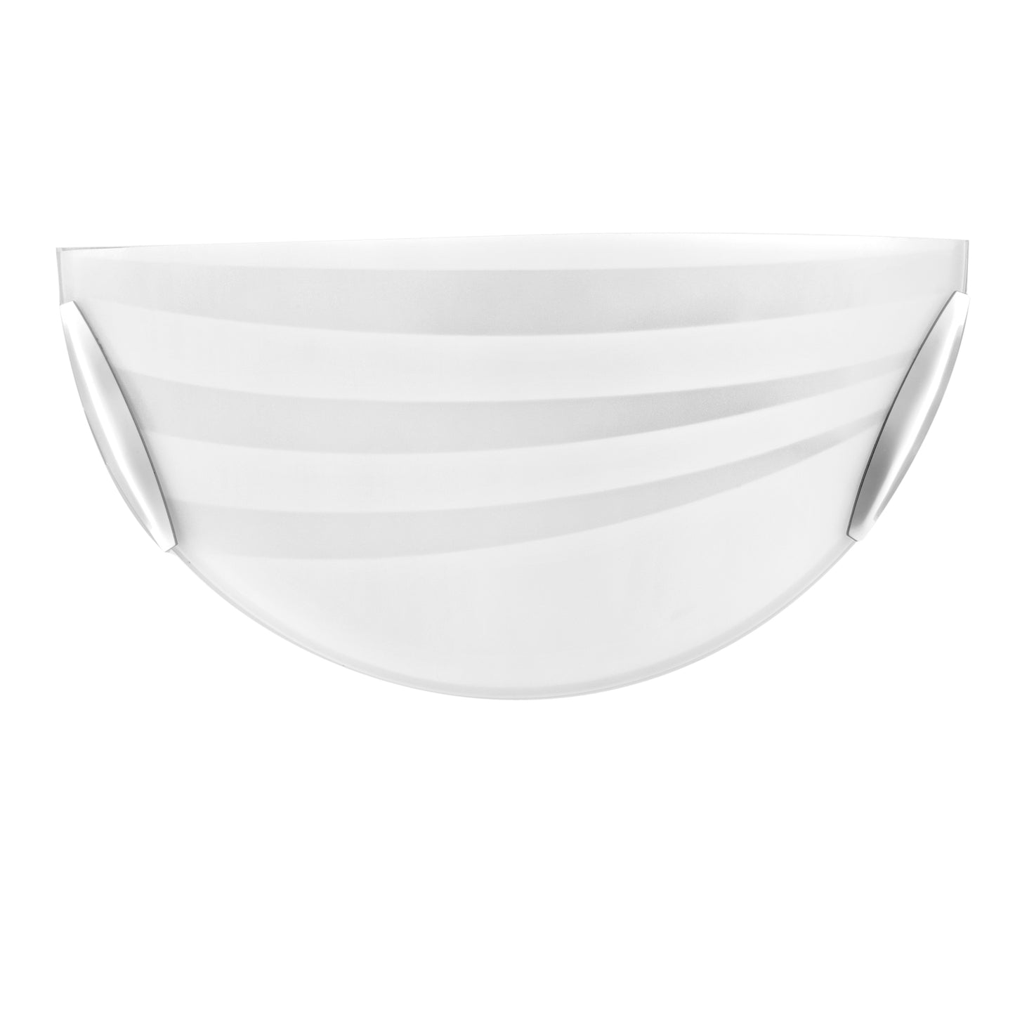 Applique KUNA in vetro bianco