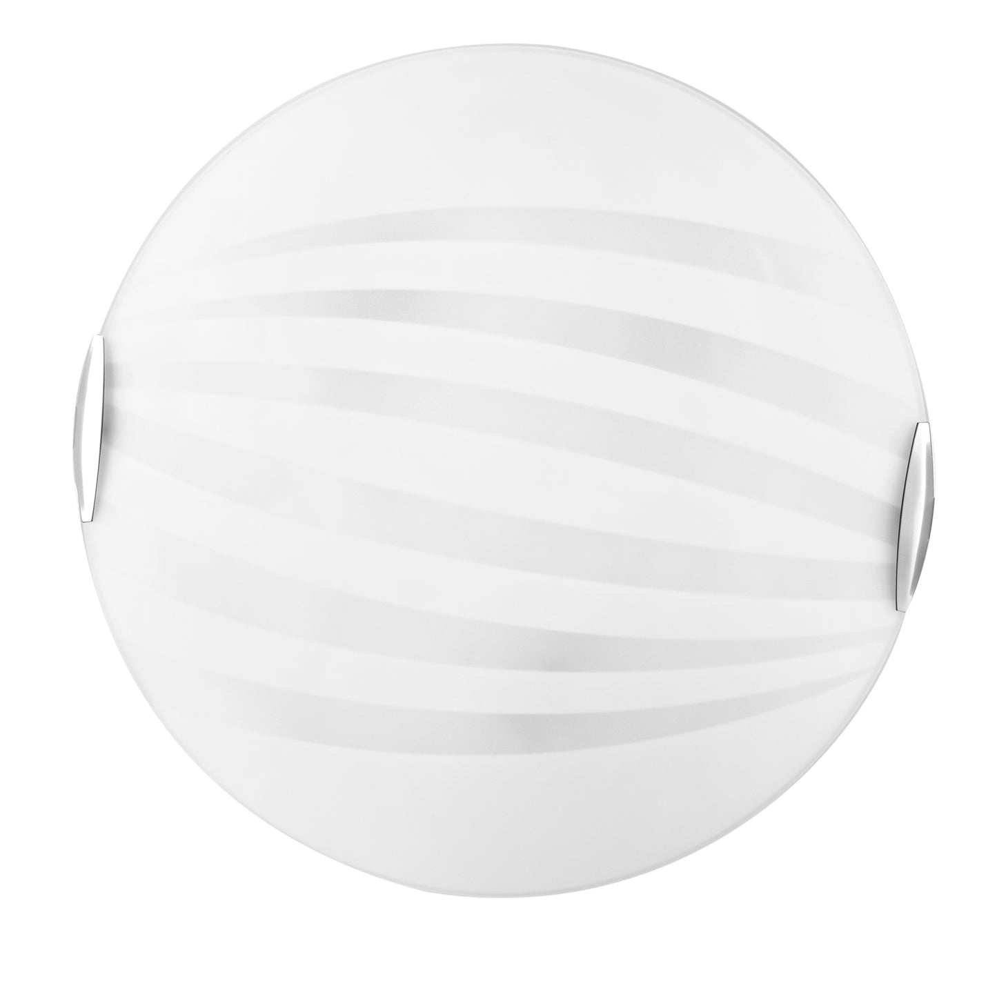 Plafoniera KUNA in vetro bianco 40 cm. Ø