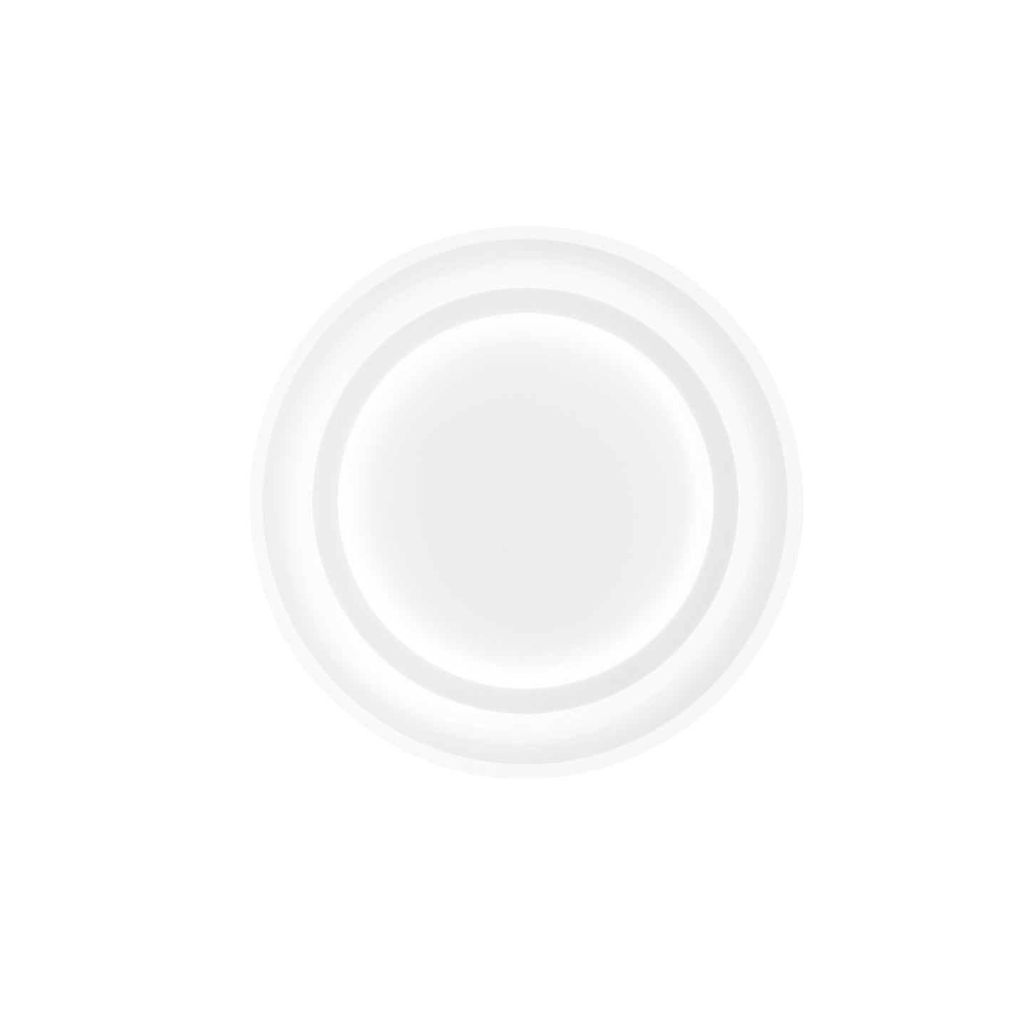 Plafoniera LED LIFE in metallo con diffusore acrilico bianco CCT Ø 60 cm.