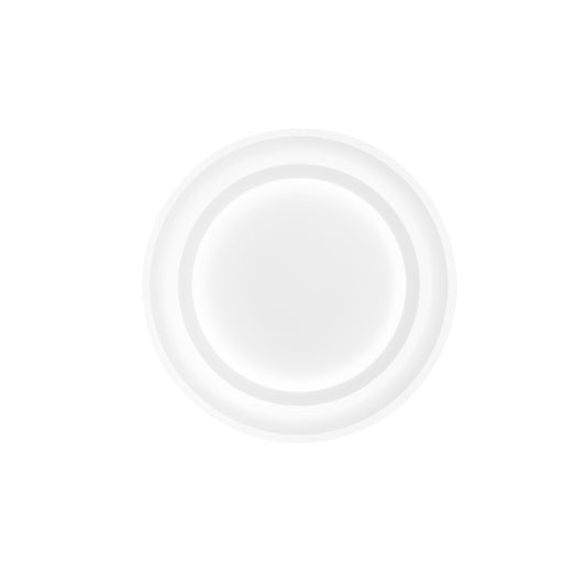 Plafoniera LED LIFE in metallo con diffusore acrilico bianco CCT Ø 60 cm.