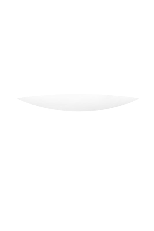 Applique da parete Lunarossa in gesso verniciabile