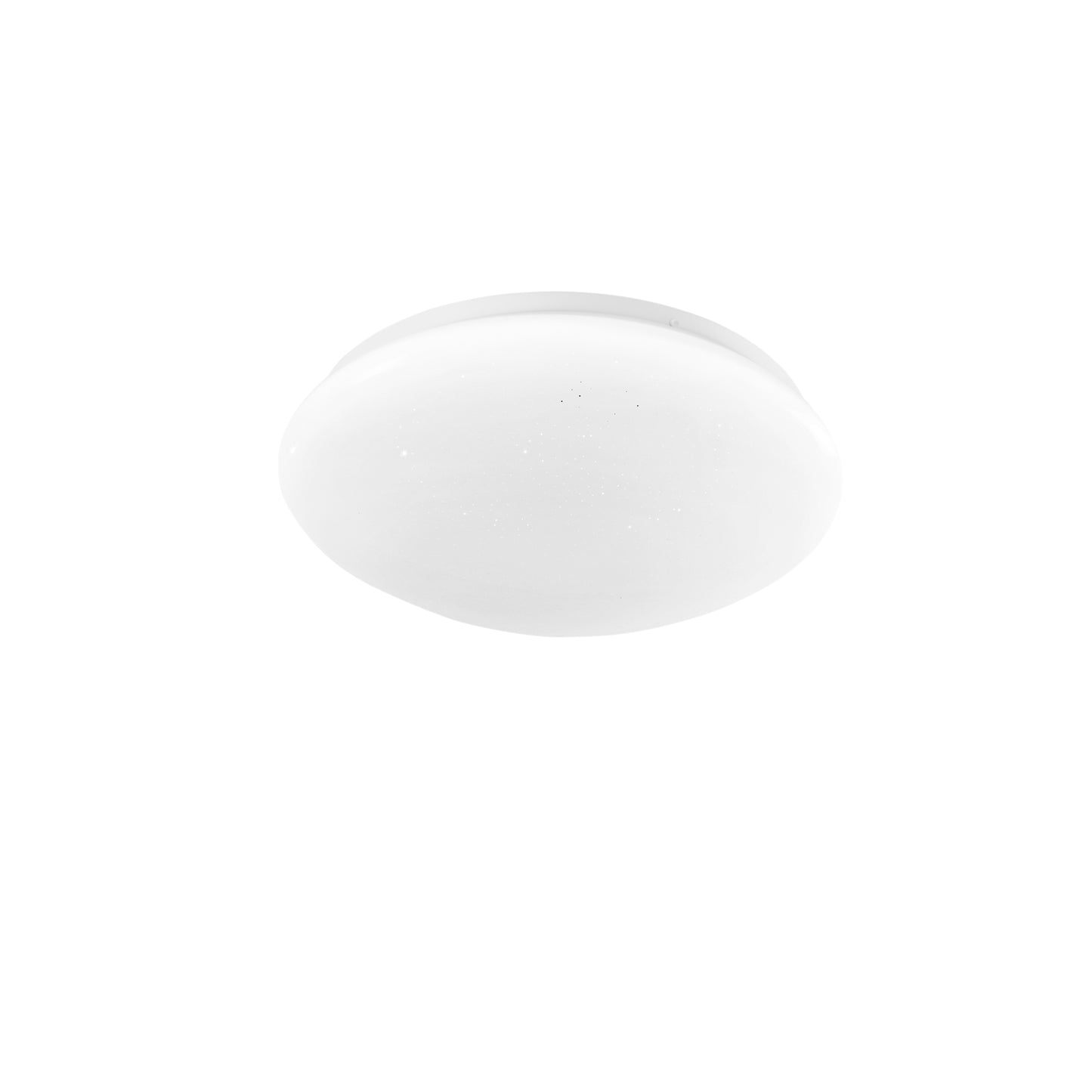 Plafoniera LED MOON tonda bianca Ø 30cm. telecomando CCT, voice control - IP44