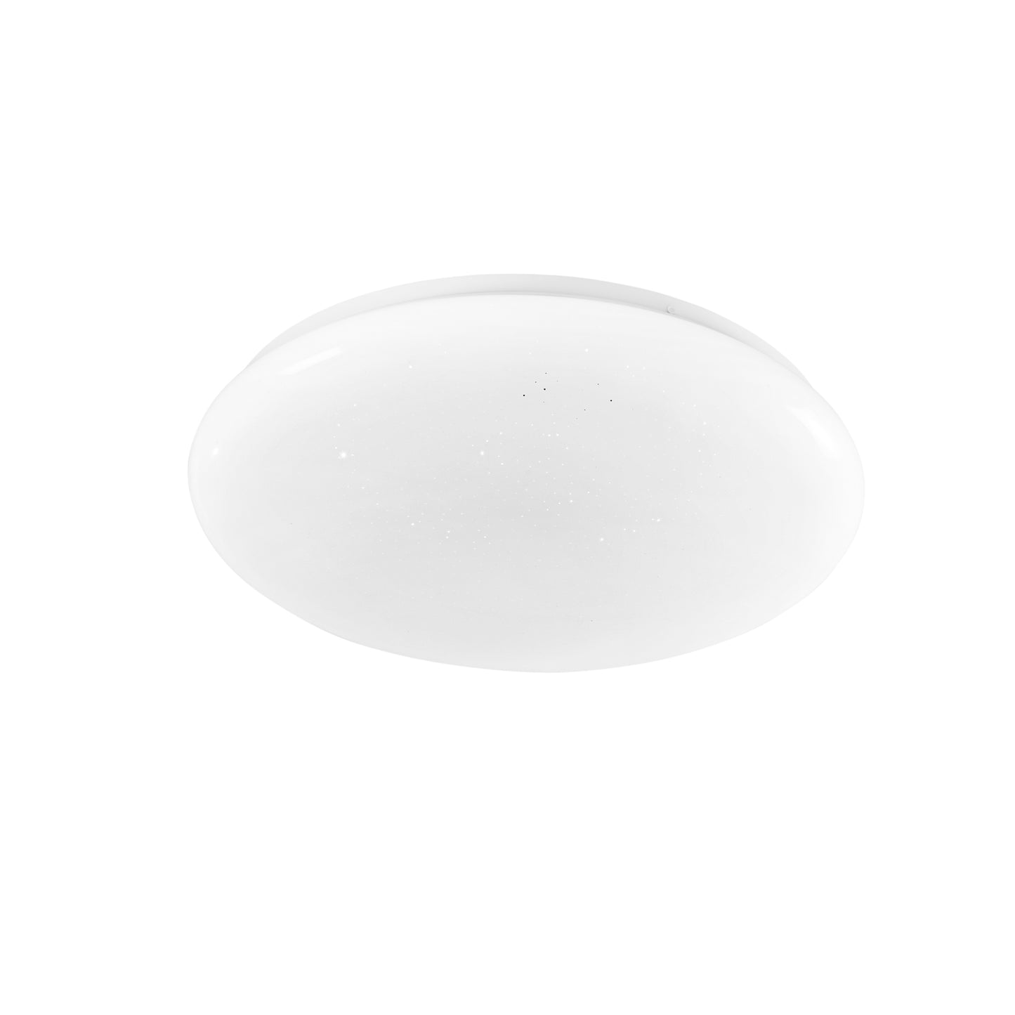 Plafoniera LED MOON tonda bianca Ø 38,5 cm. telecomando CCT, voice control - IP44