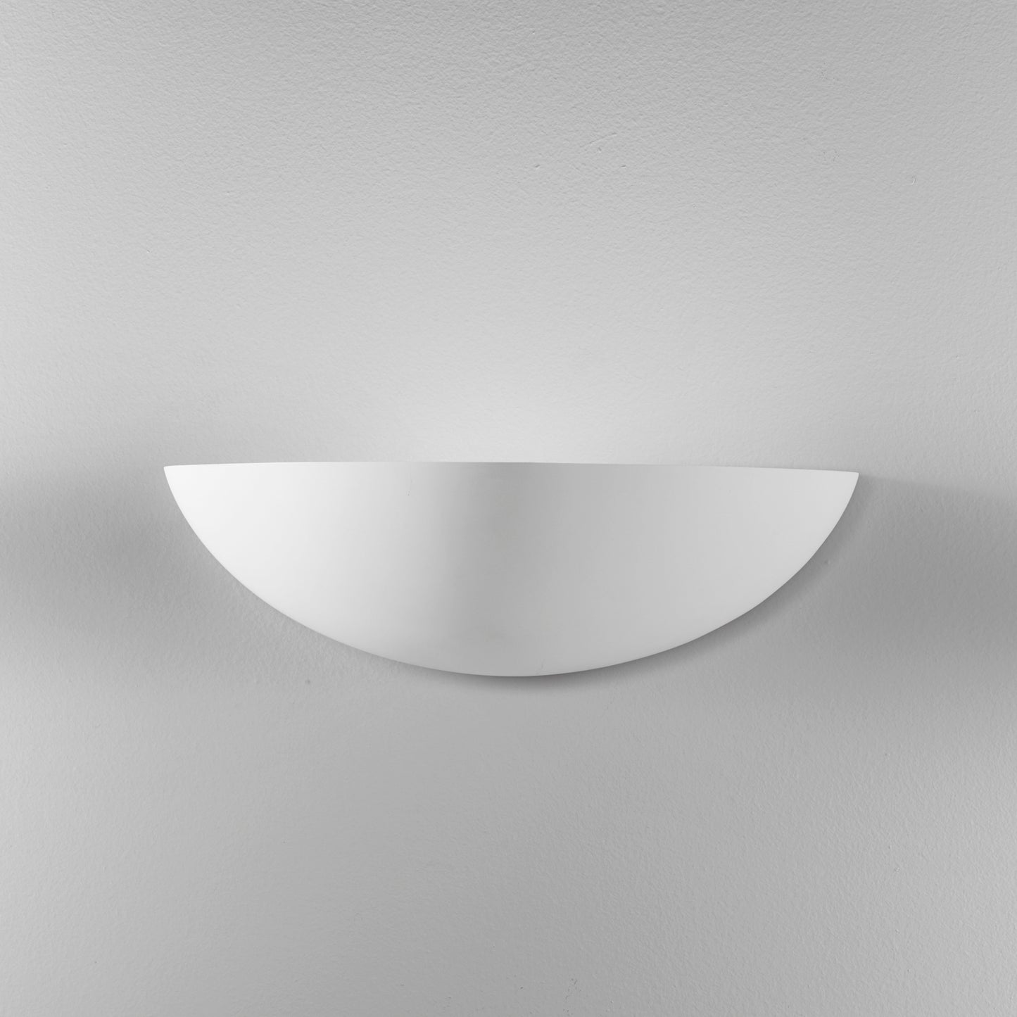 Applique MORITZ in gesso bianco verniciabile 31 cm.