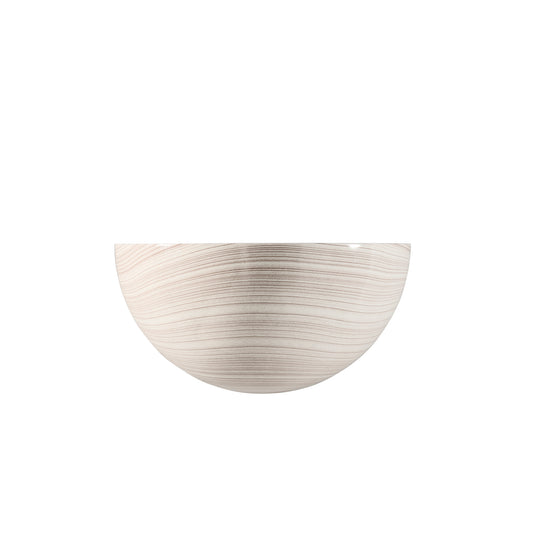 Applique MORITZ in legno rovere sbiancato 25 cm.
