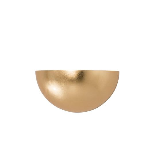 Applique MORITZ in foglia oro 25cm.