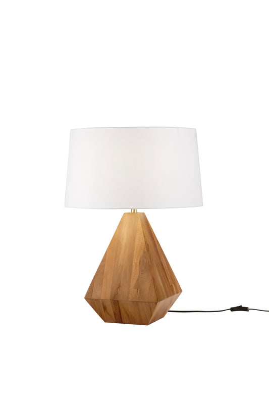 Lume Munari in legno naturale