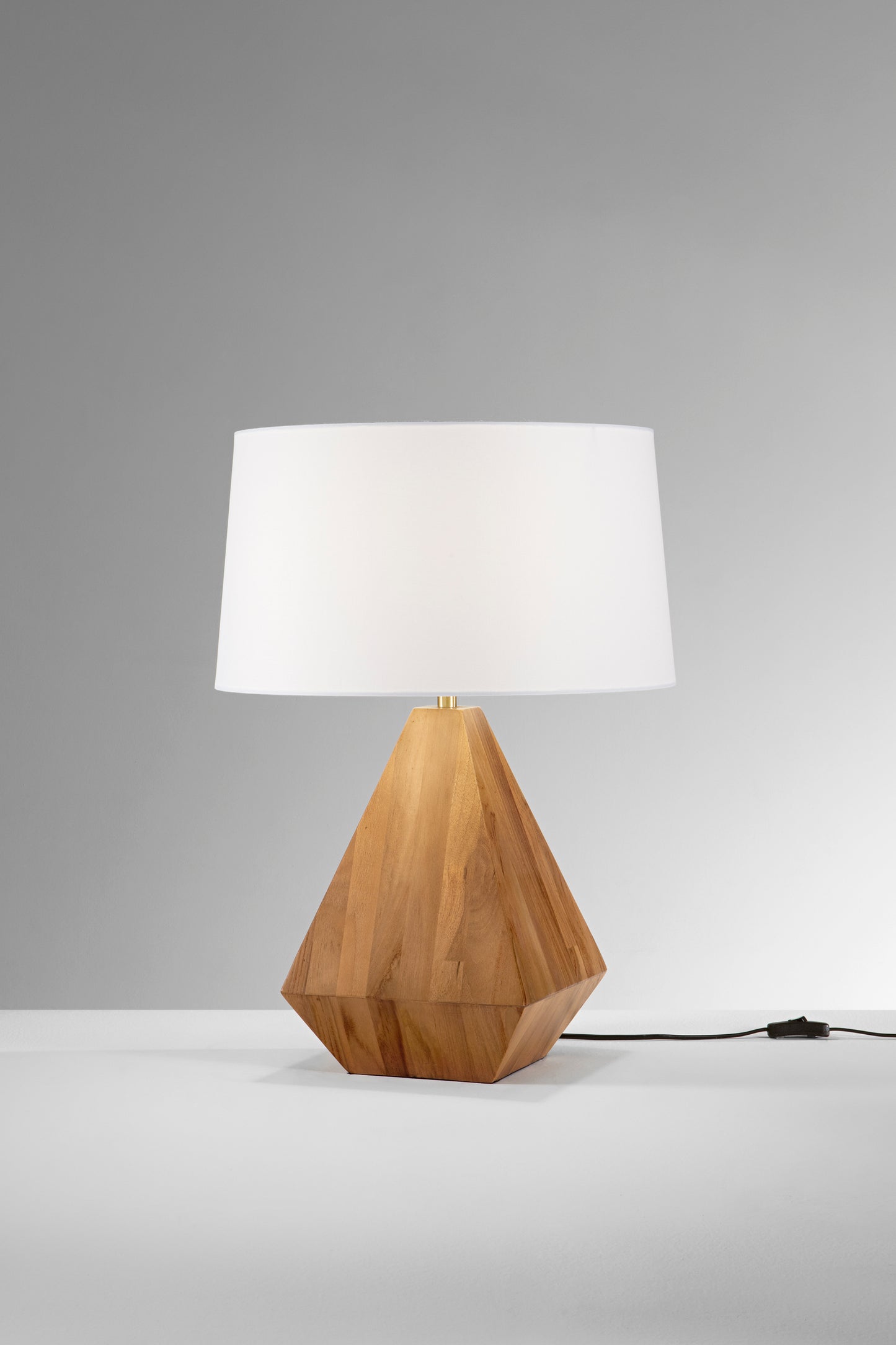 Lume Munari in legno naturale