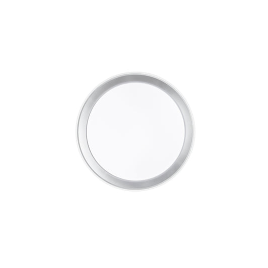 Plafoniera LED NEON bianca, interruttore CCT Ø 50 cm.