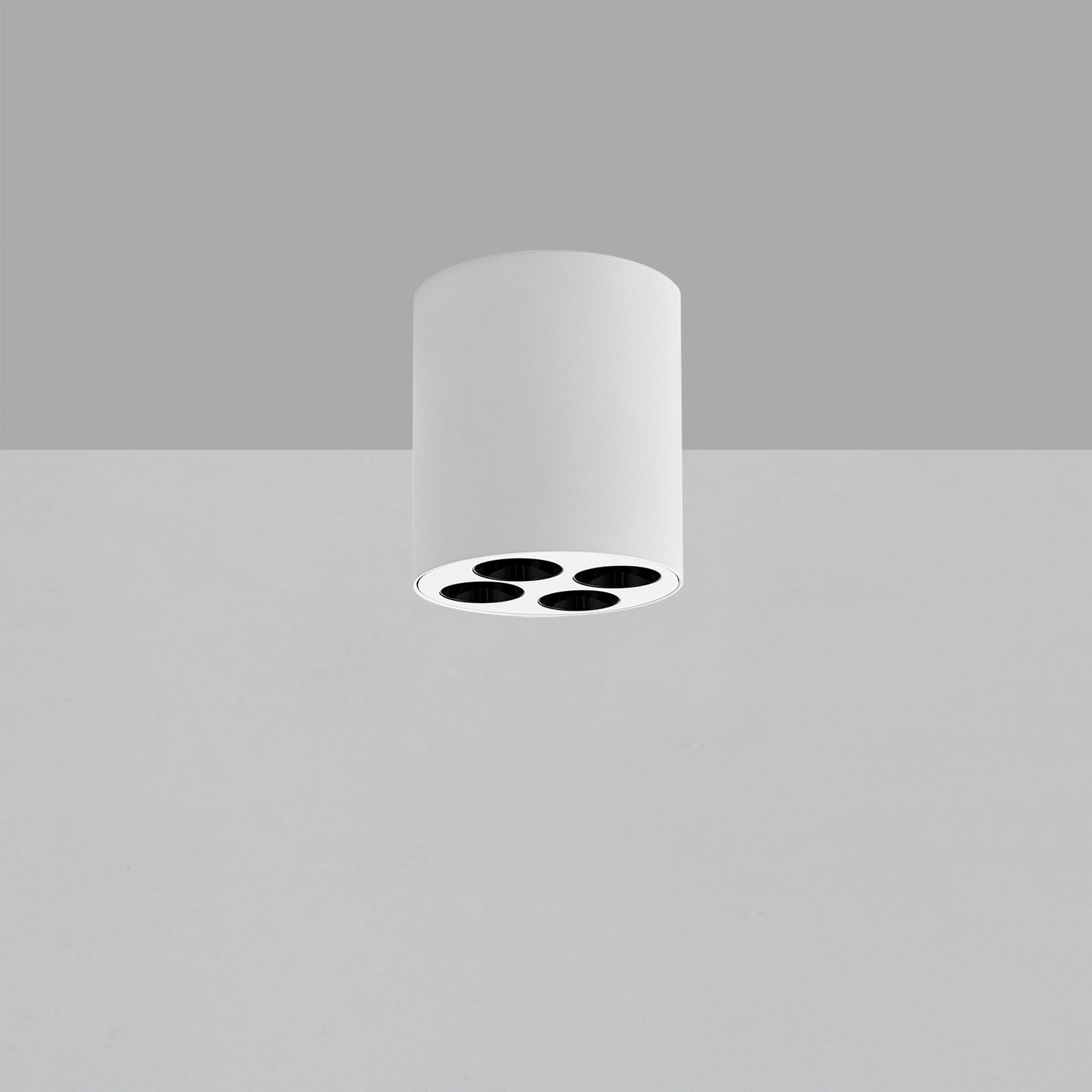 Invisible Plafoniera Ø70 Bianco