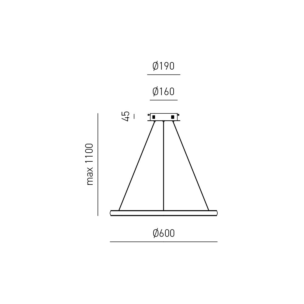 Iole S/1 — Sospensione a LED