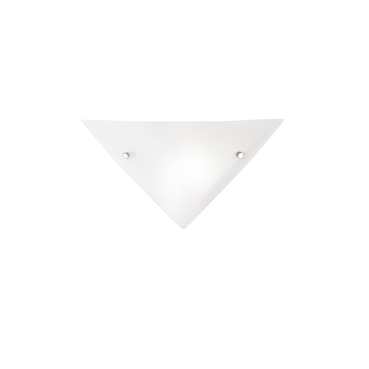 Applique OSIRIDE in vetro bianco 40x21h cm.