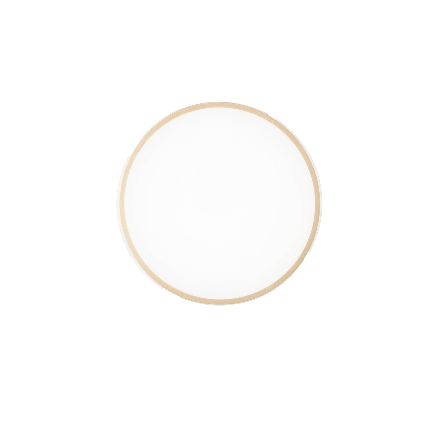Plafoniera LED PANGEA 22W in metallo oro CCT