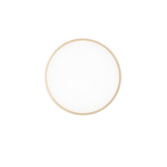 Plafoniera LED PANGEA 22W in metallo oro CCT