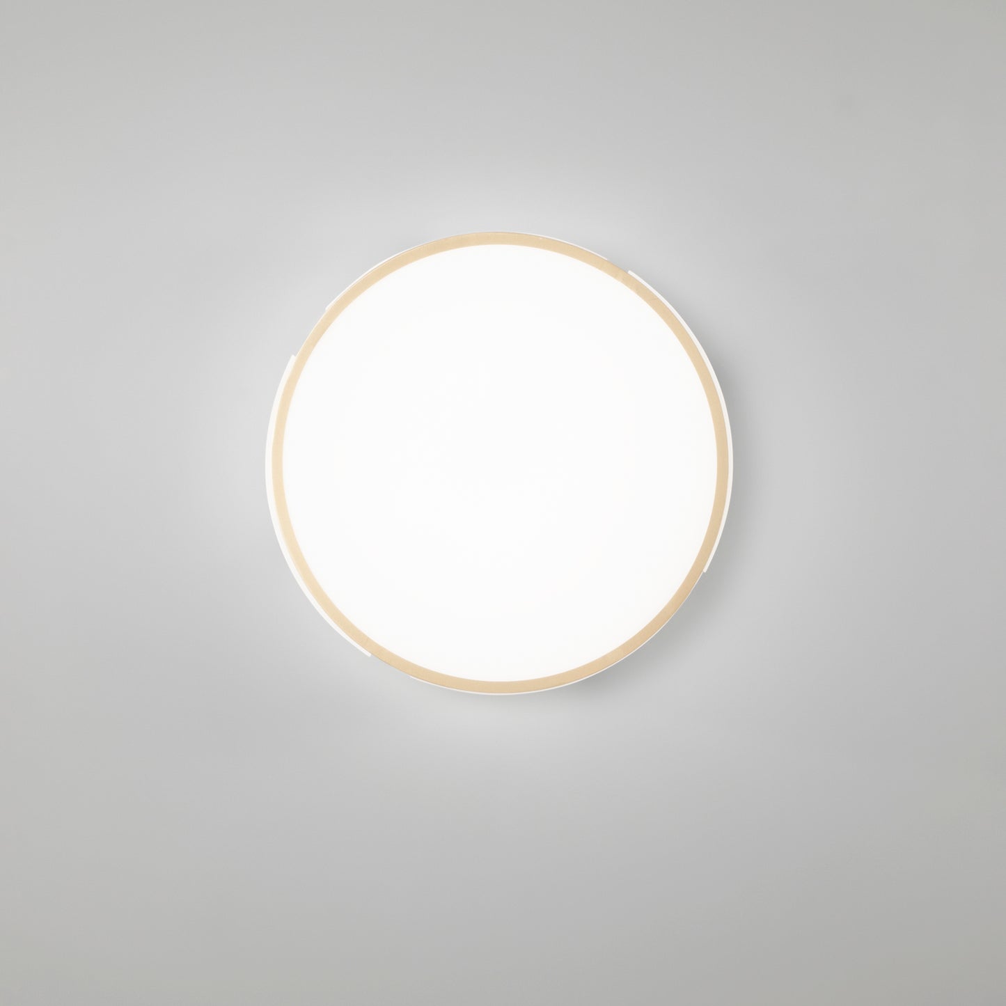 Plafoniera LED PANGEA 22W in metallo oro CCT