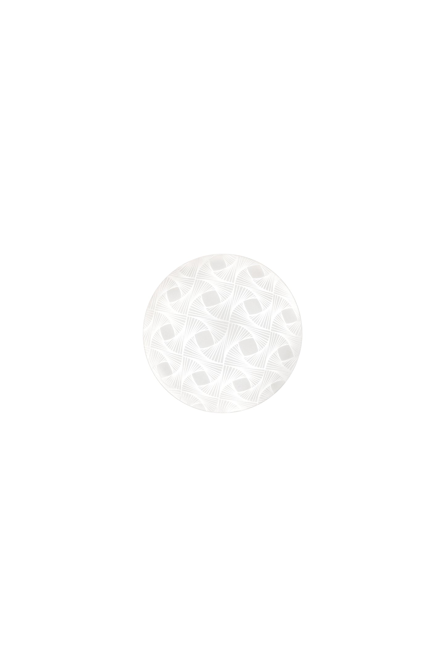 Plafoniera LED PENEPOLE in vetro bianco satinato, CCT, Ø 30cm.
