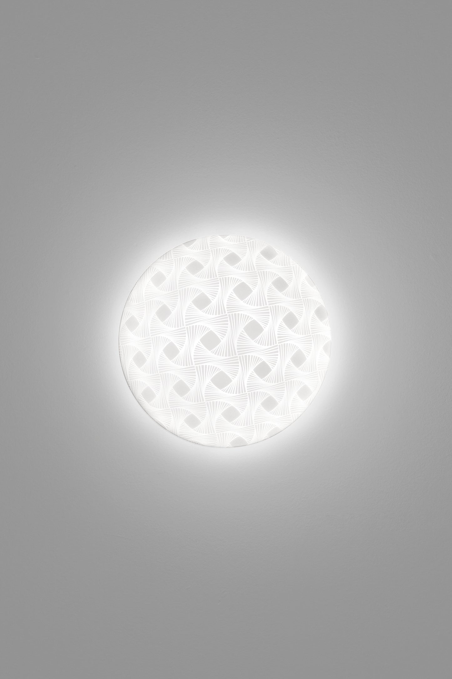 Plafoniera LED PENEPOLE in vetro bianco satinato, CCT, Ø 40cm.