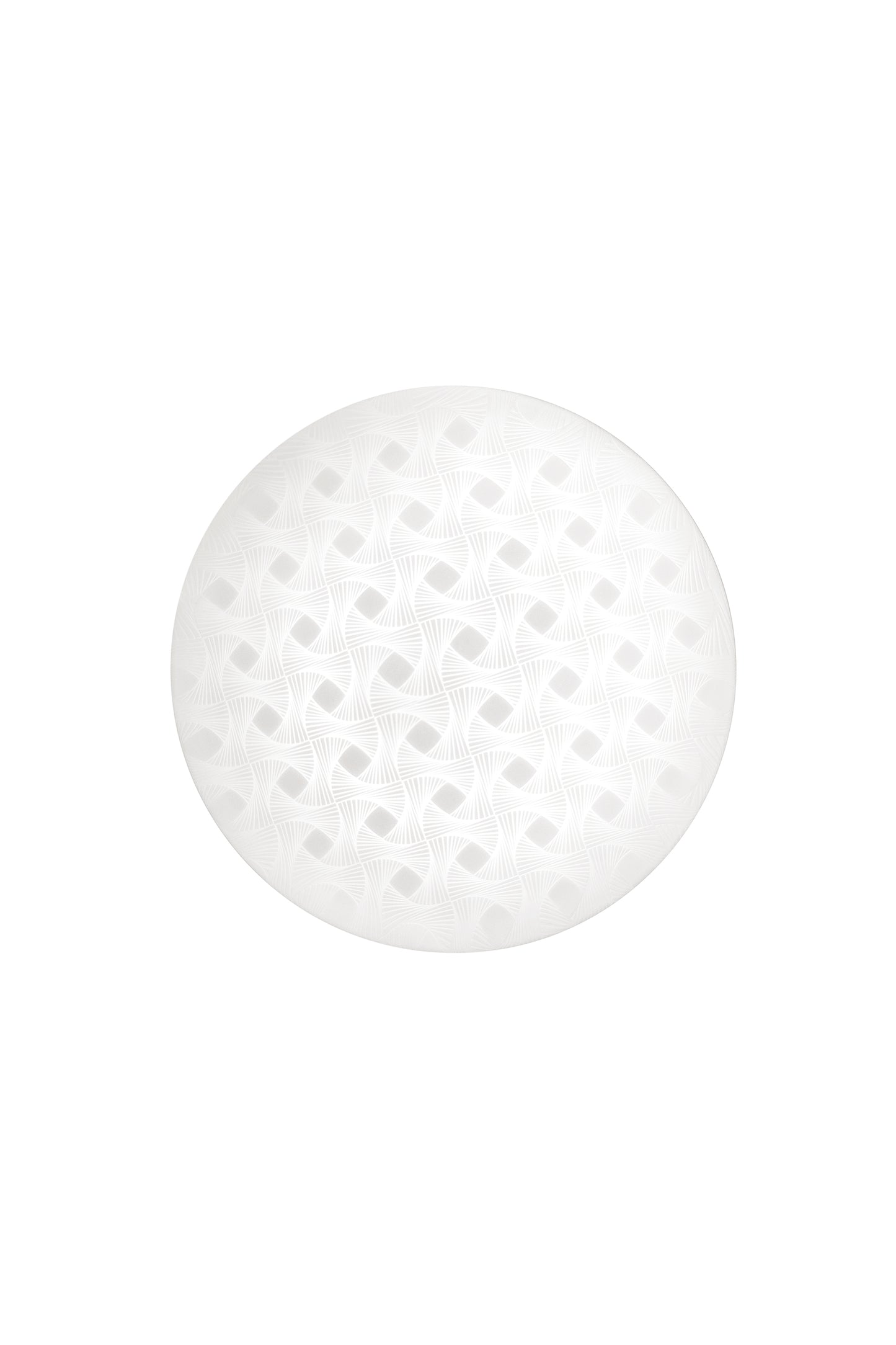 Plafoniera LED PENEPOLE in vetro bianco satinato, CCT, Ø 51cm.