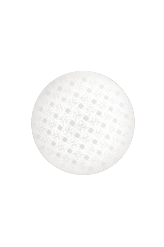 Plafoniera LED PENEPOLE in vetro bianco satinato, CCT, Ø 51cm.