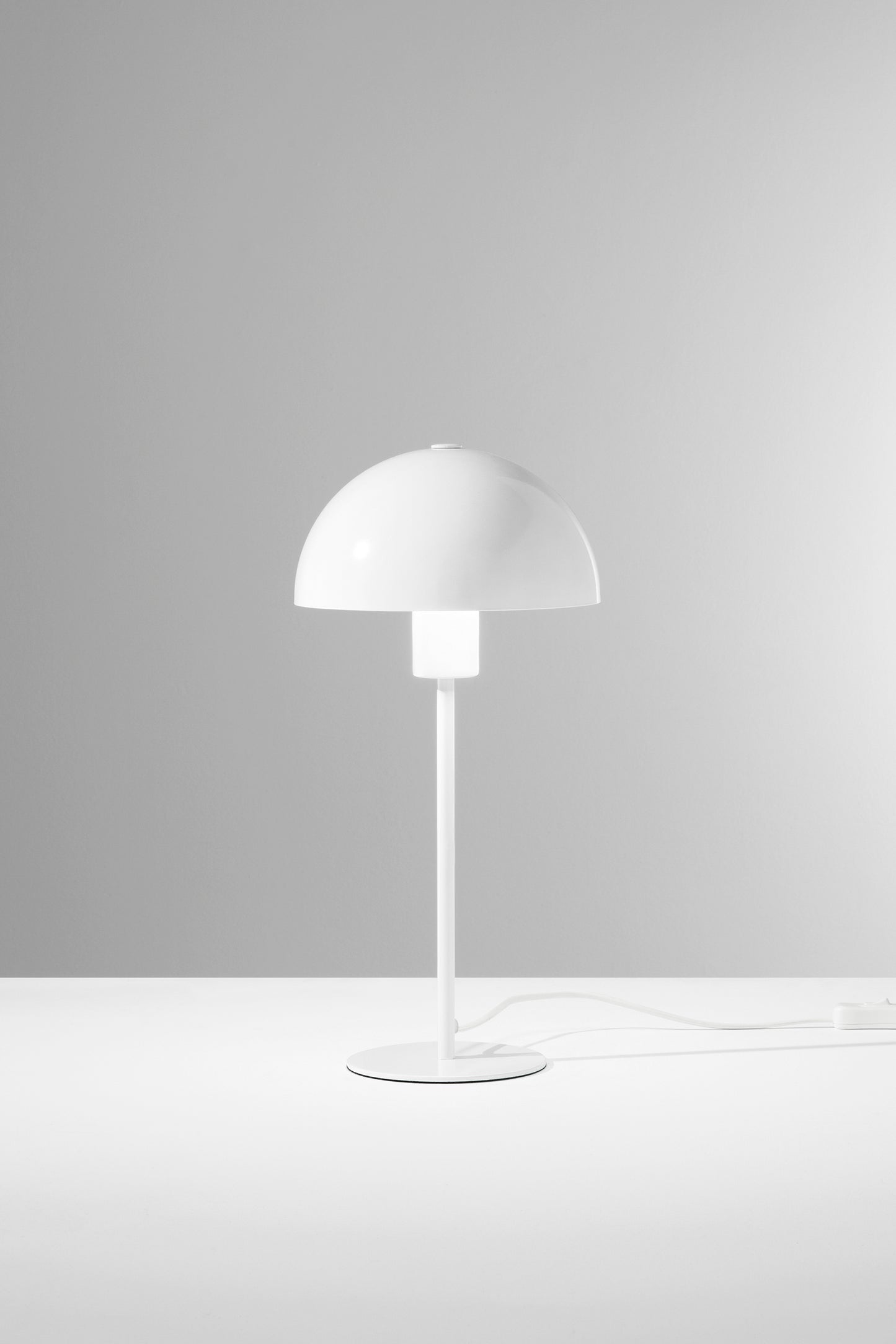 Lume da tavolo Popart bianco in metallo