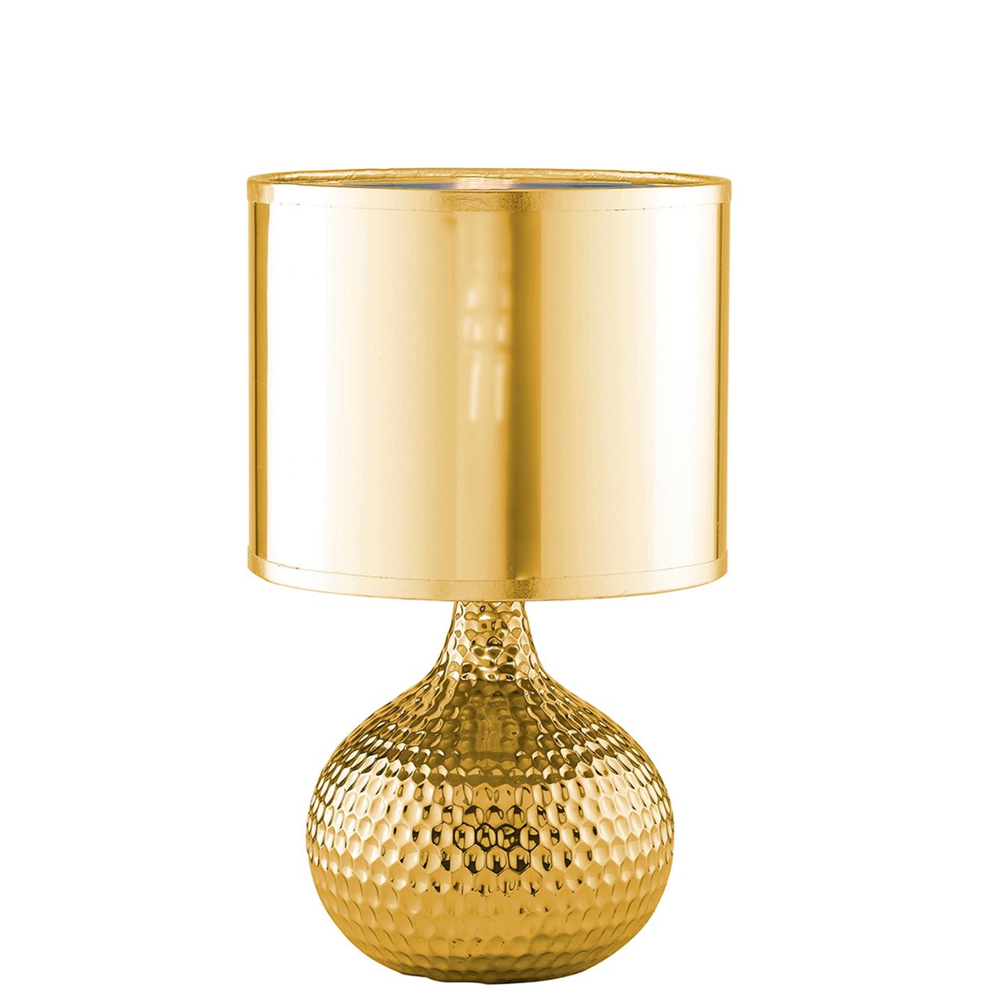 Lampada da tavolo PULSAR in ceramica oro