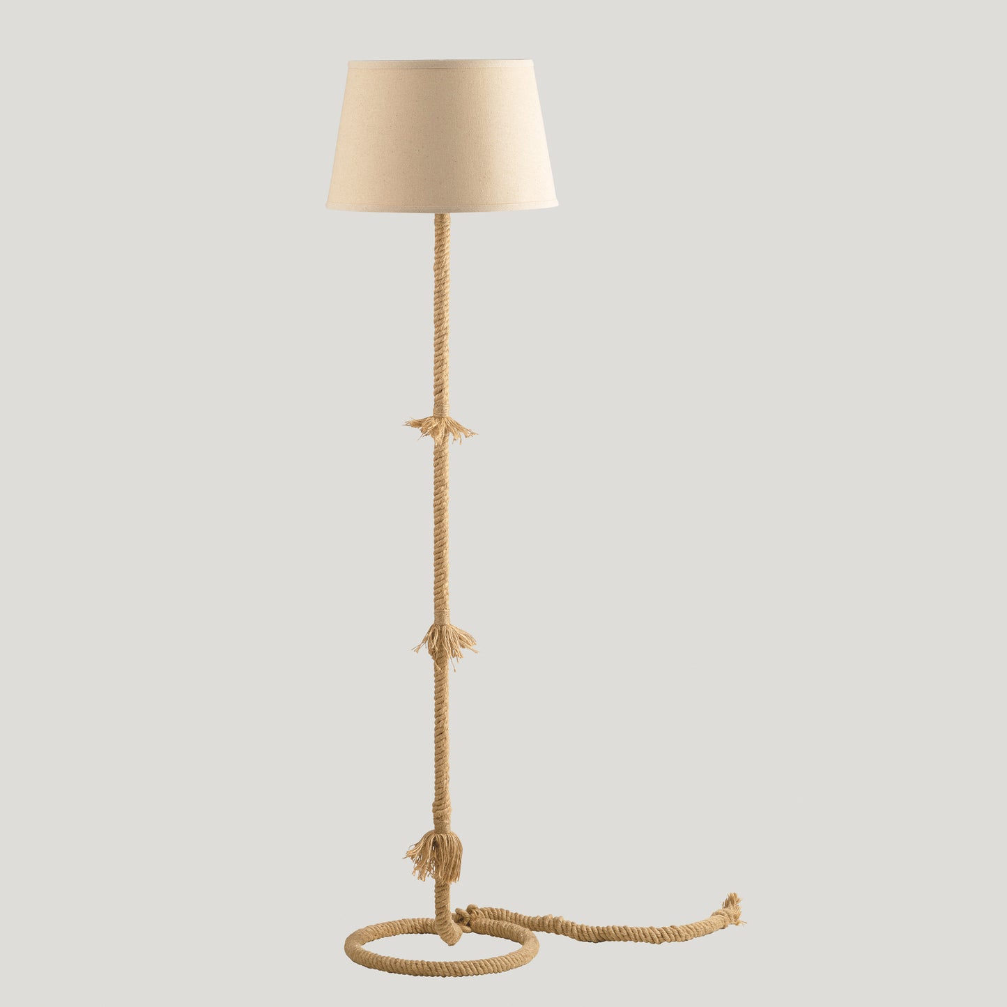 Piantana ROPE in canapa e metallo