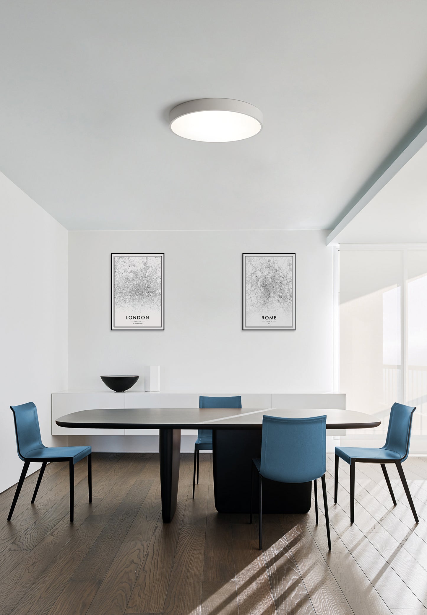 Isia PRO Plafoniera 600 LED 2700K Bianco