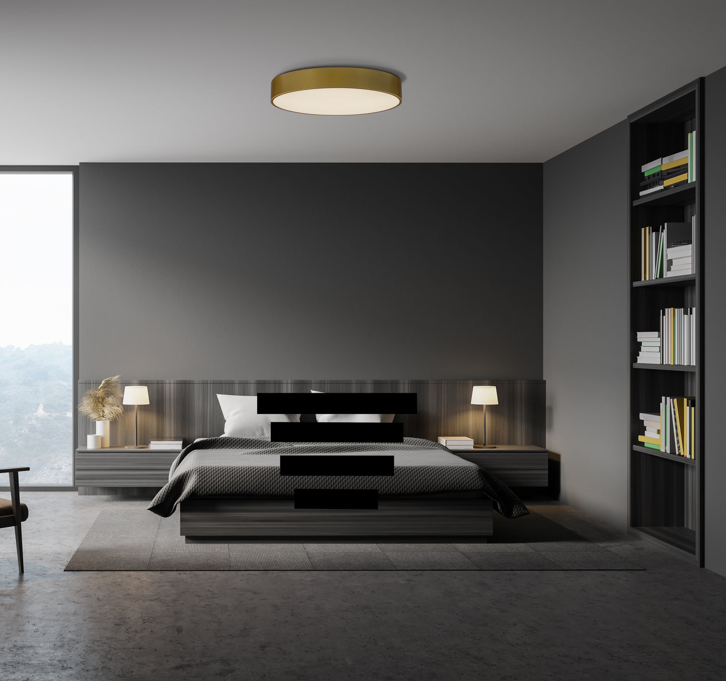 Isia Plafoniera 800 Oro