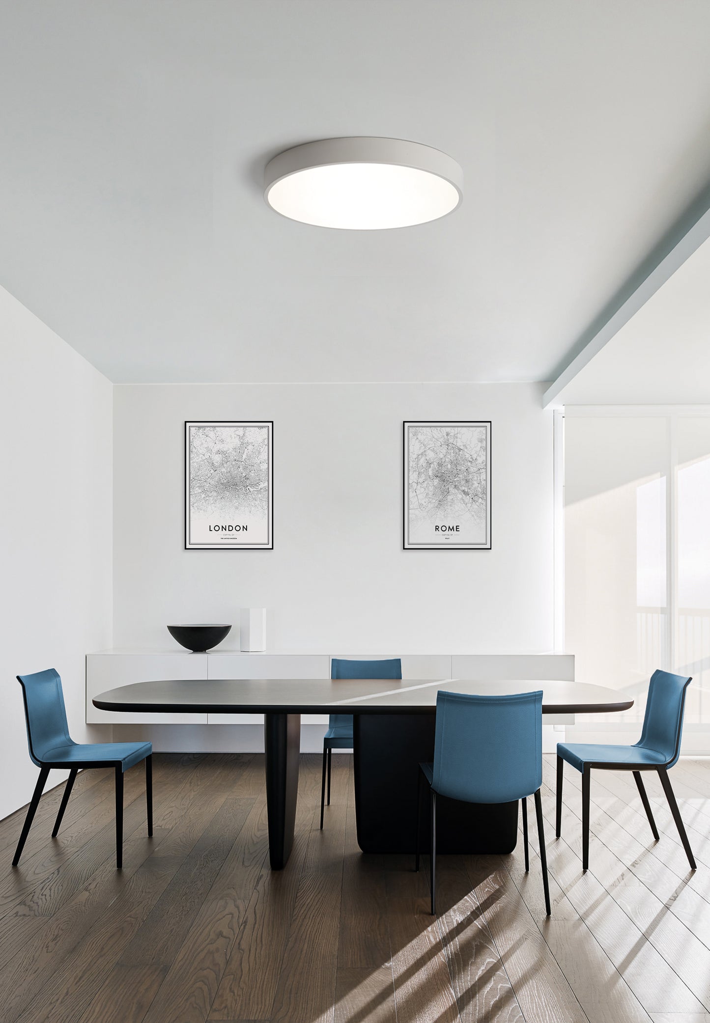 Isia Plafoniera 800 Bianco