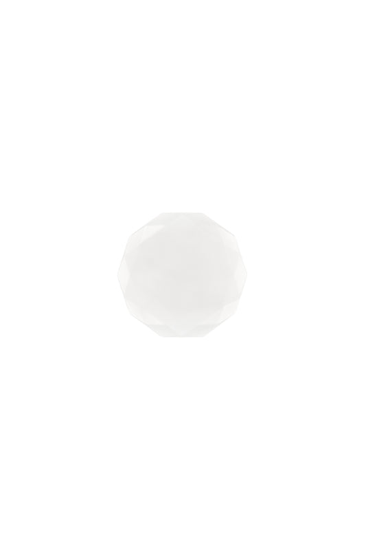 Plafoniera LED SINOPE in vetro bianco satinato, CCT, Ø 28cm.