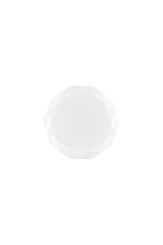 Plafoniera LED SINOPE in vetro bianco satinato, CCT, Ø 38,5cm.