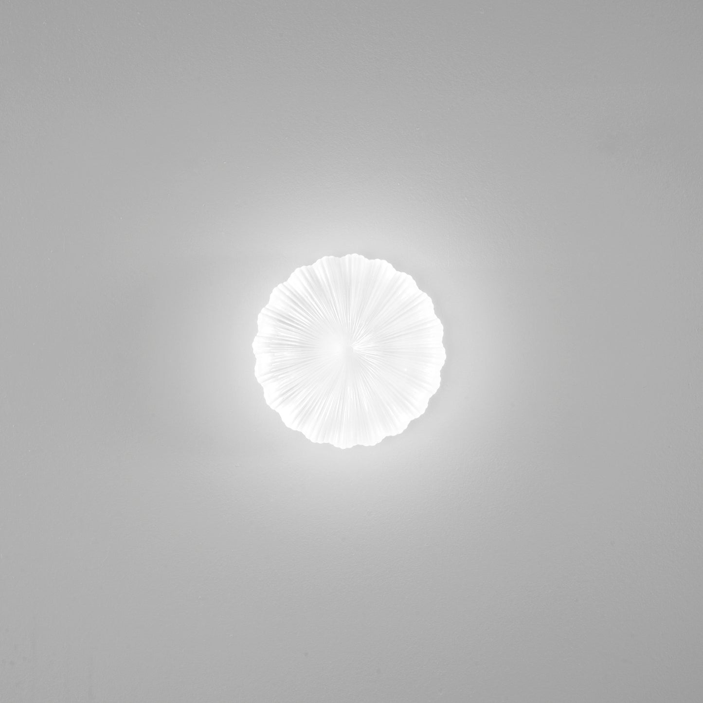 Plafoniera LED SPRING bianca, interruttore CCT Ø 29,5cm. cm.