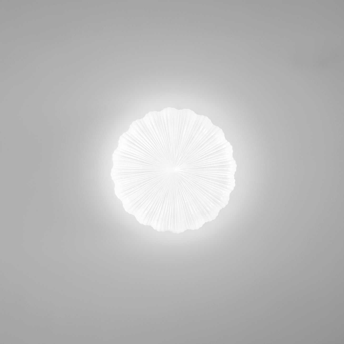 Plafoniera LED SPRING bianca, interruttore CCT Ø 39,5cm. cm.