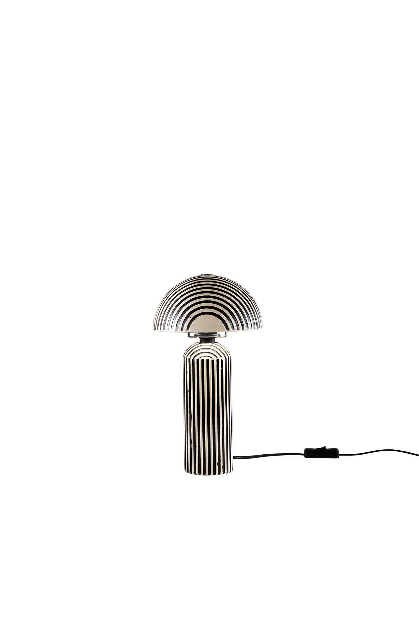 Lume TANZANIA in ceramica con decoro zebrato