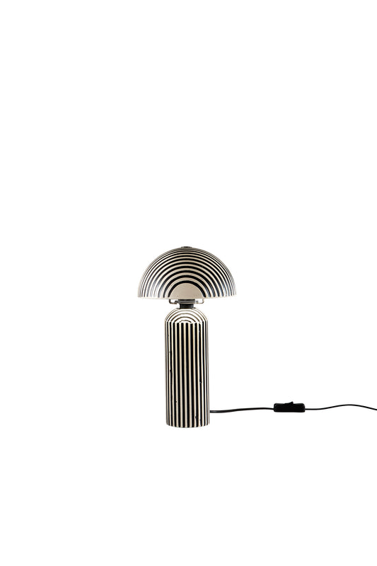 Lume TANZANIA in ceramica con decoro zebrato