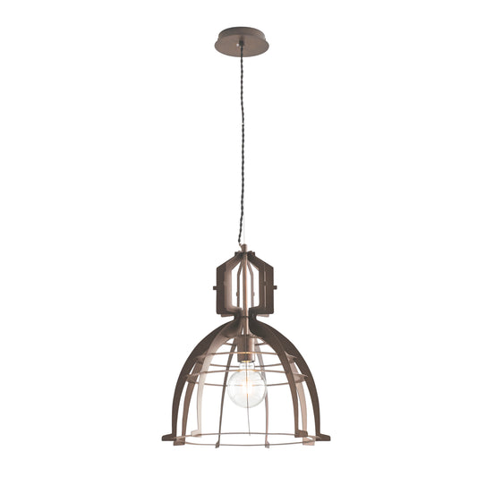 Lampadario a sospensione URBAN bronzo in metallo
