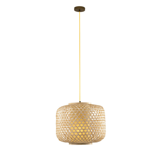 Lampadario a sospensione ZEN in bambù naturale Ø 40 cm.