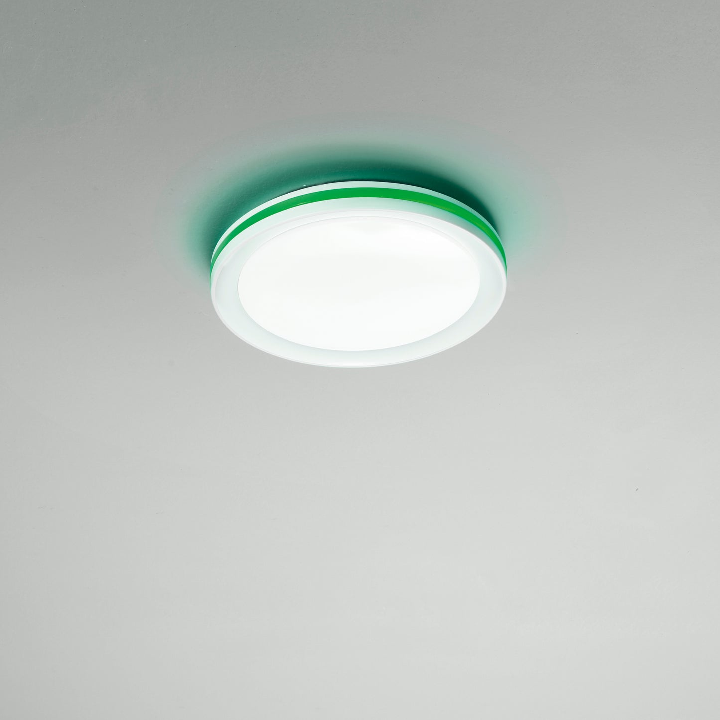 Plafoniera LED MAKEUP bianca CCT e RGB 35W 40x40 cm.
