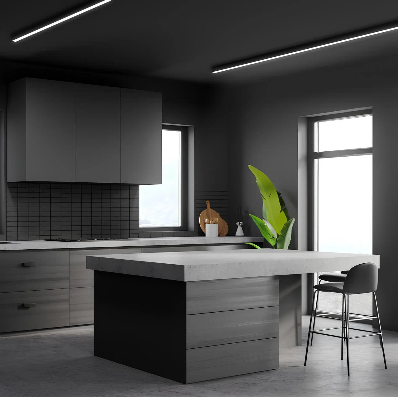 Infinity — Plafoniera lineare a LED