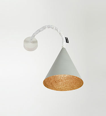 Jazz A cemento — applique Ø 29 cm
