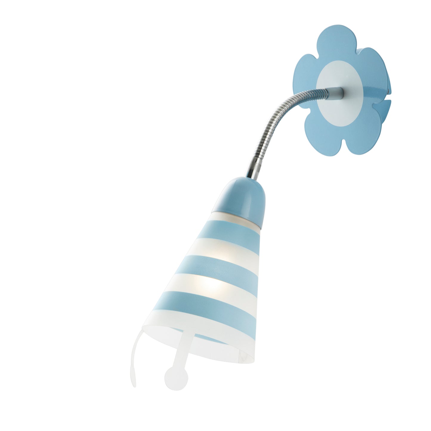 Applique per bambini FATINA in metallo blu (1xE14)