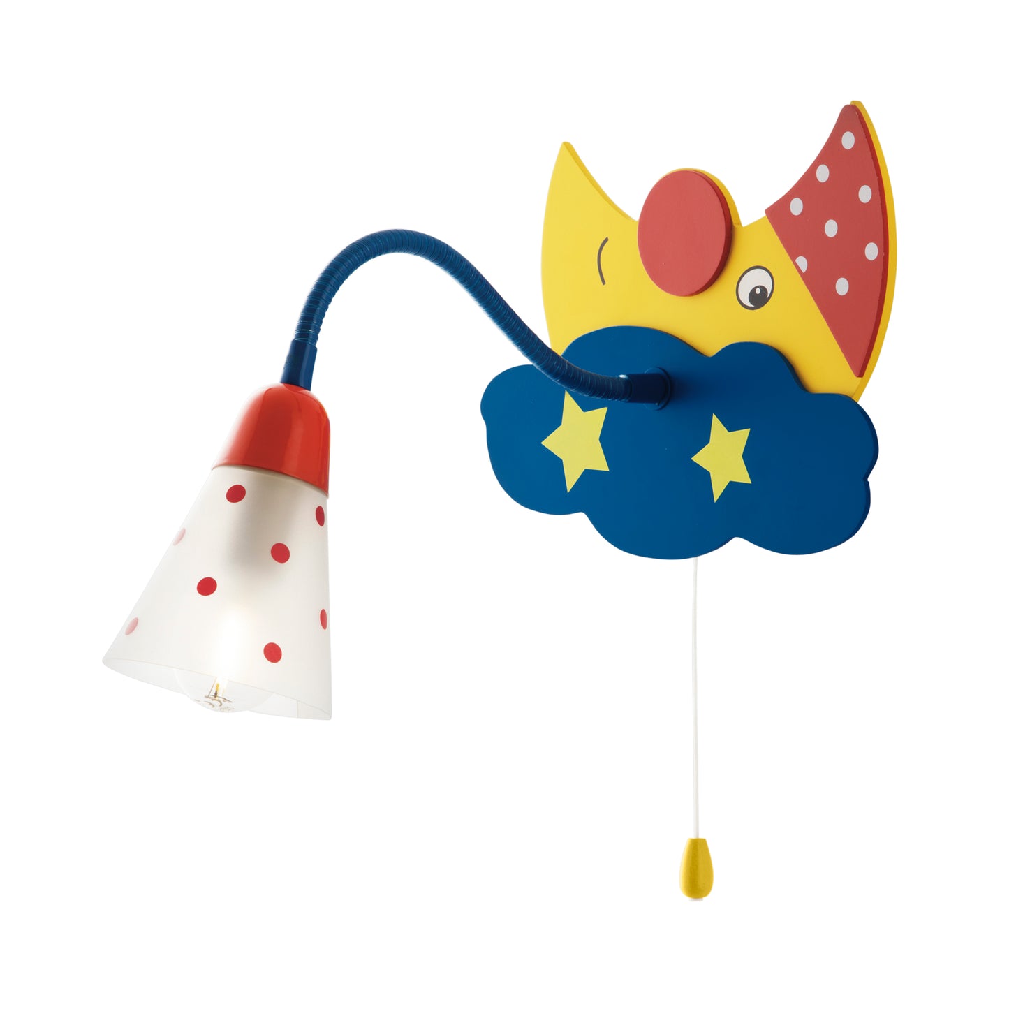 Applique SOGNO in metallo multicolore per bambini