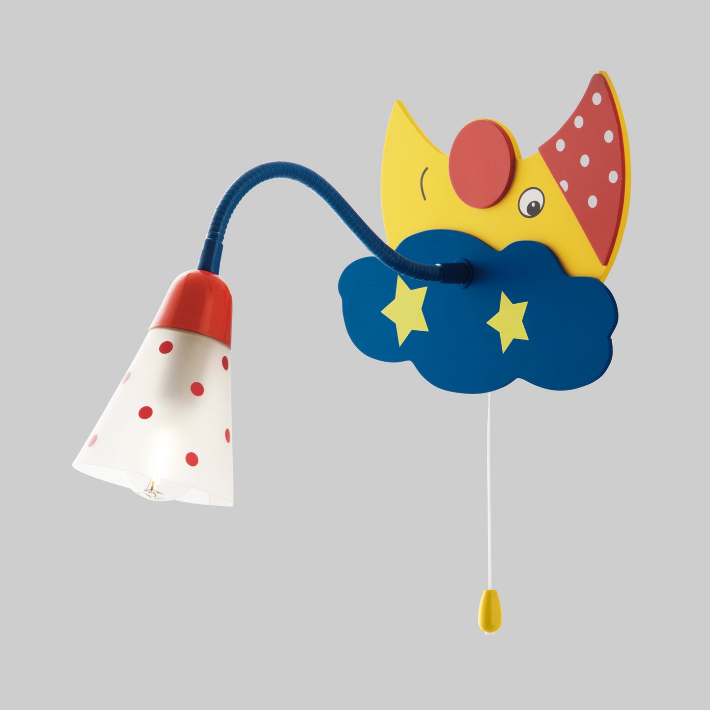 Applique SOGNO in metallo multicolore per bambini