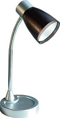 Lampada da lettura ARKIMEDE nera in con diffusore orientabile in metallo